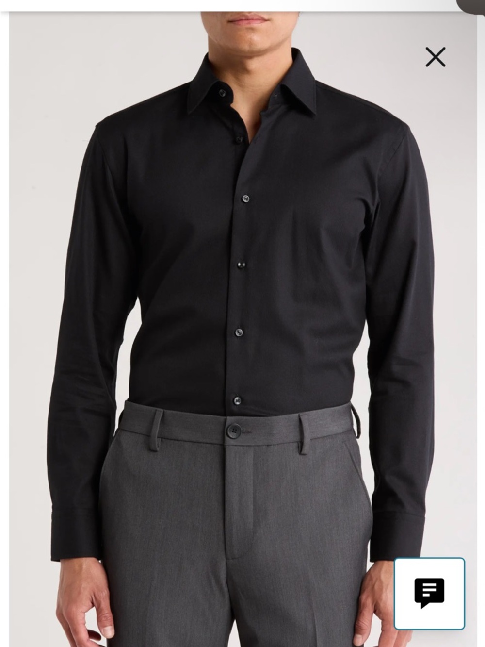 BOSS Black sharp fit dress shirt